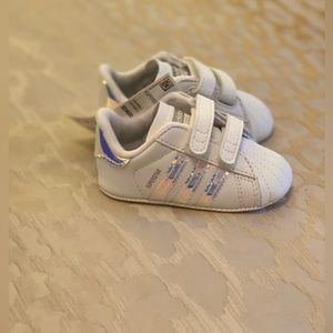 Adidas Baby Superstar Crib Shoes   I US Size 2k